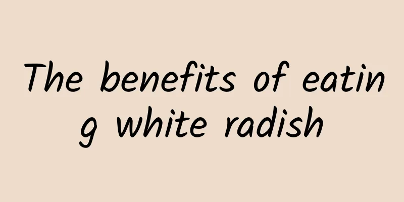 The benefits of eating white radish