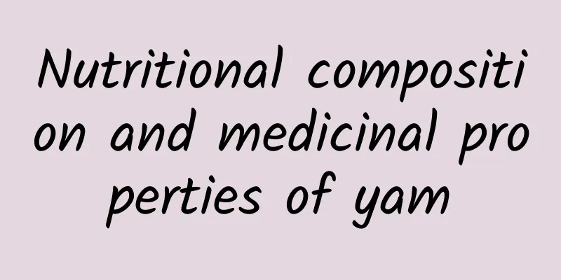 Nutritional composition and medicinal properties of yam