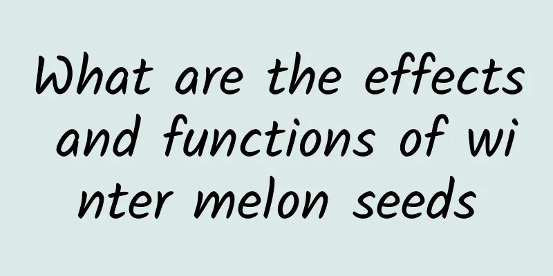 What are the effects and functions of winter melon seeds