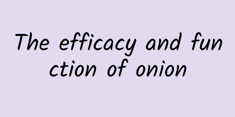 The efficacy and function of onion