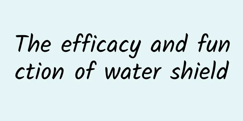 The efficacy and function of water shield