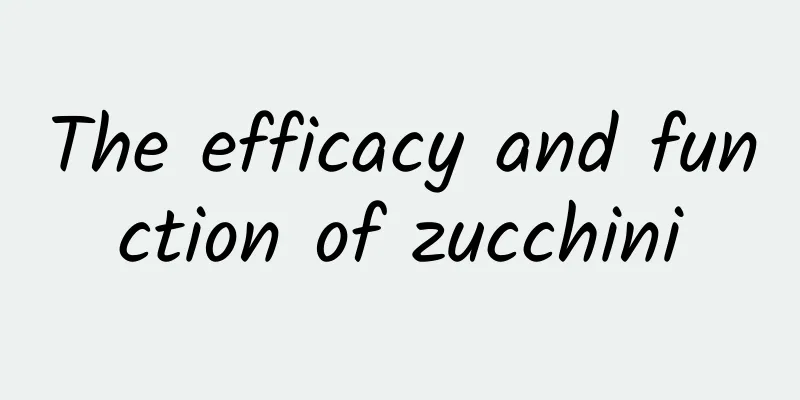 The efficacy and function of zucchini