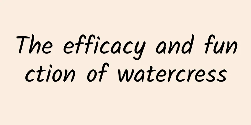 The efficacy and function of watercress