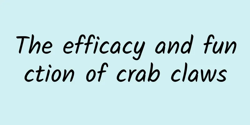 The efficacy and function of crab claws