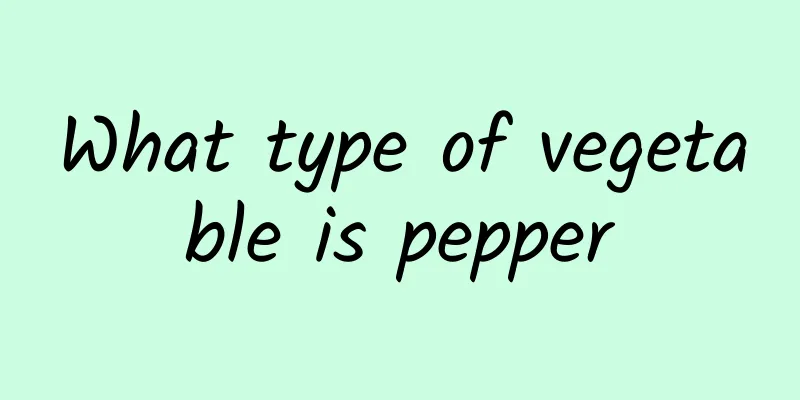 What type of vegetable is pepper