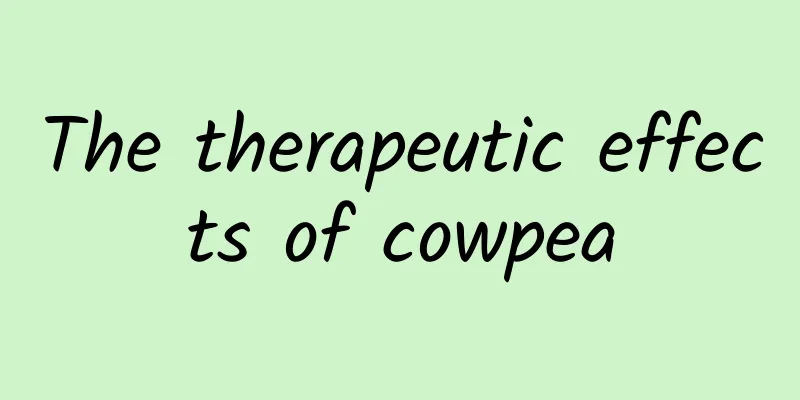 The therapeutic effects of cowpea