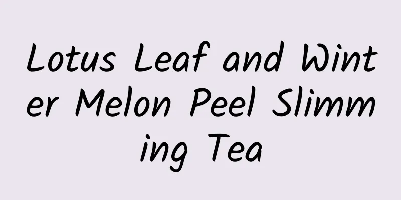 Lotus Leaf and Winter Melon Peel Slimming Tea