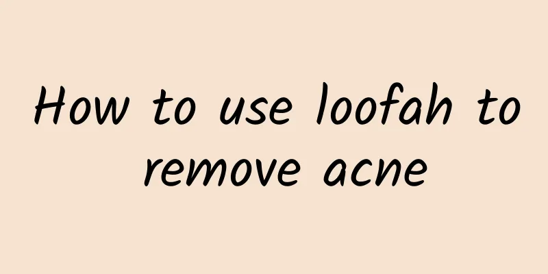 How to use loofah to remove acne