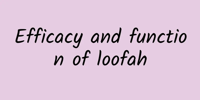 Efficacy and function of loofah