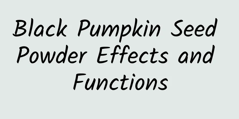 Black Pumpkin Seed Powder Effects and Functions