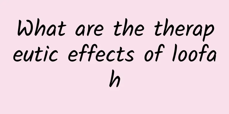 What are the therapeutic effects of loofah