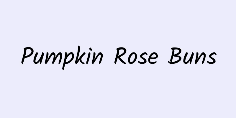 Pumpkin Rose Buns