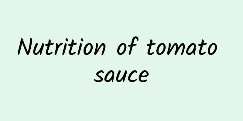 Nutrition of tomato sauce