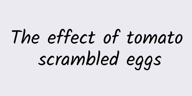 The effect of tomato scrambled eggs