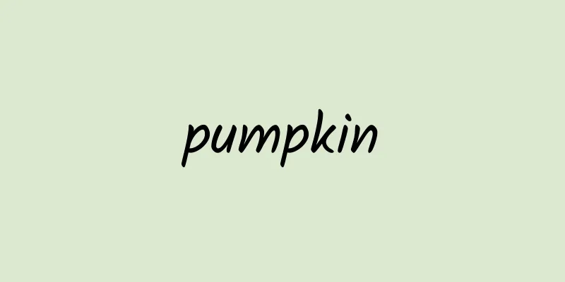 pumpkin