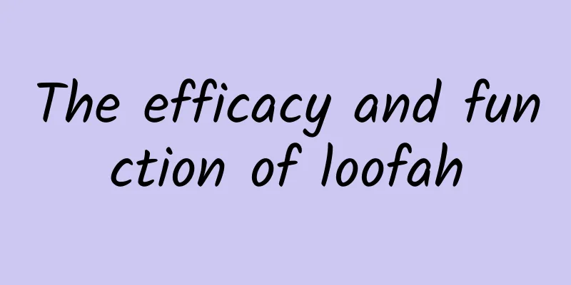 The efficacy and function of loofah