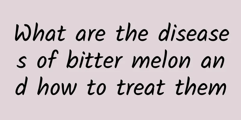 What are the diseases of bitter melon and how to treat them