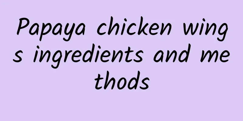 Papaya chicken wings ingredients and methods