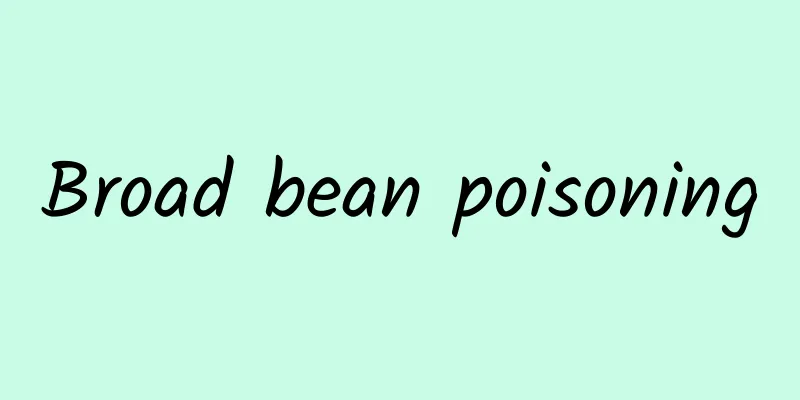 Broad bean poisoning