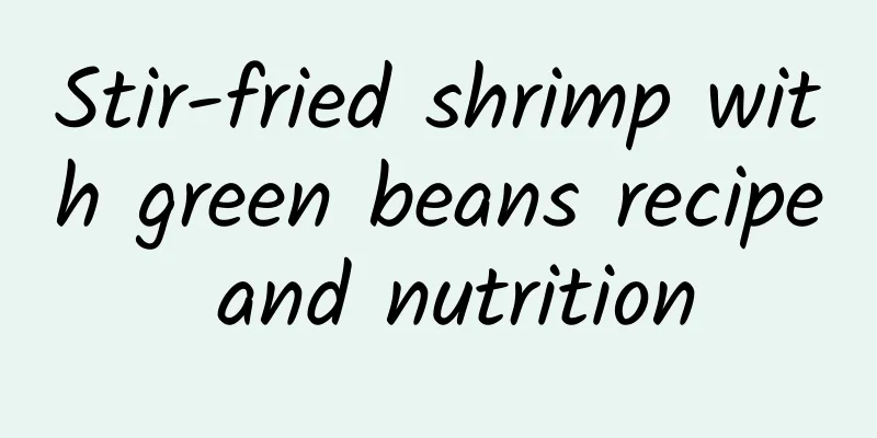 Stir-fried shrimp with green beans recipe and nutrition