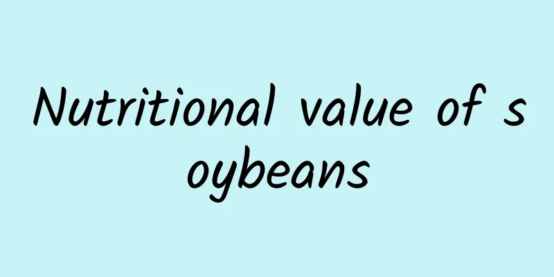 Nutritional value of soybeans