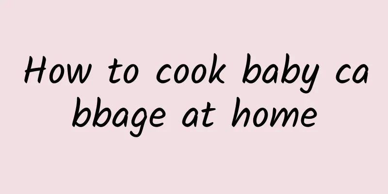 How to cook baby cabbage at home