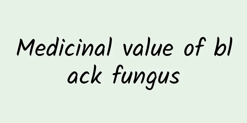 Medicinal value of black fungus