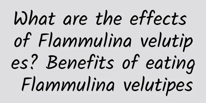 What are the effects of Flammulina velutipes? Benefits of eating Flammulina velutipes