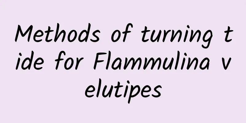 Methods of turning tide for Flammulina velutipes