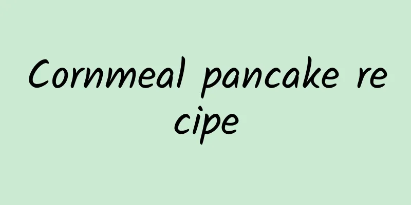 Cornmeal pancake recipe