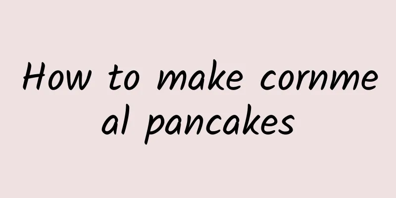 How to make cornmeal pancakes