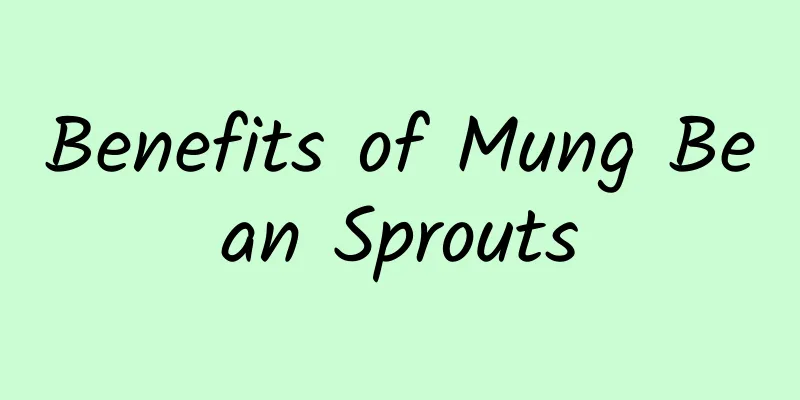 Benefits of Mung Bean Sprouts