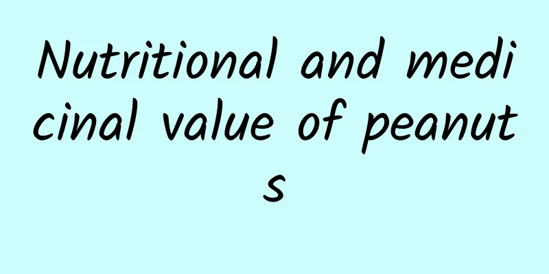 Nutritional and medicinal value of peanuts