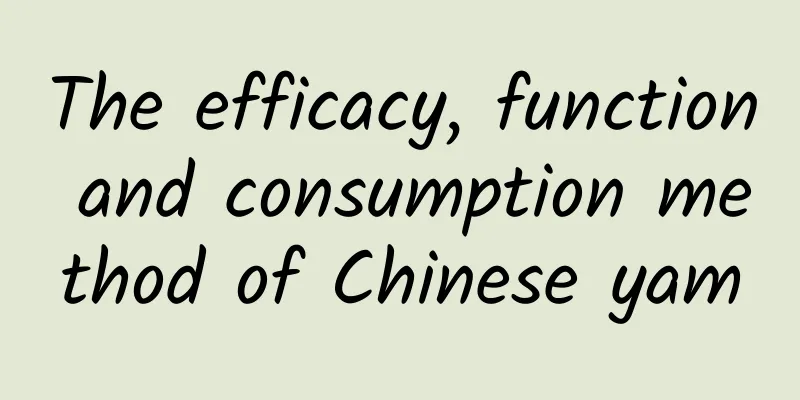 The efficacy, function and consumption method of Chinese yam