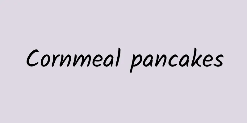 Cornmeal pancakes