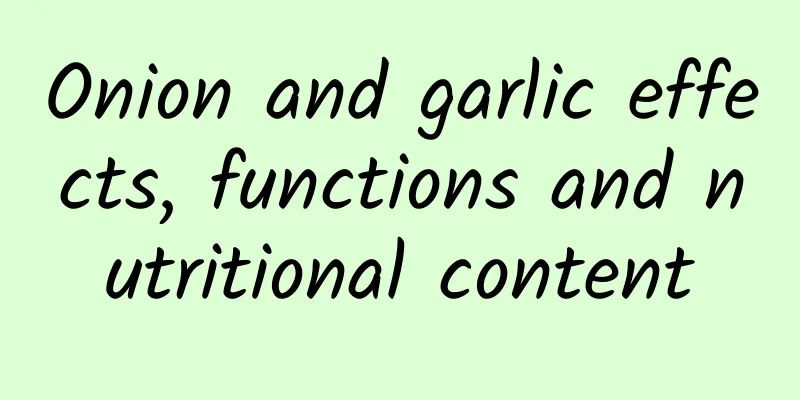 Onion and garlic effects, functions and nutritional content