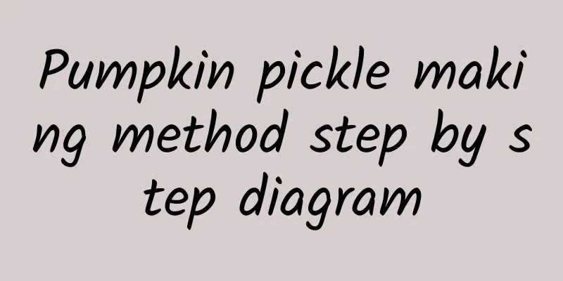 Pumpkin pickle making method step by step diagram