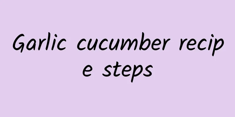 Garlic cucumber recipe steps