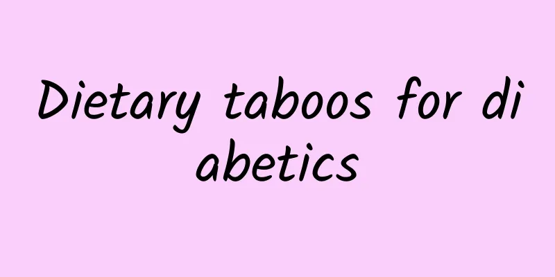 Dietary taboos for diabetics