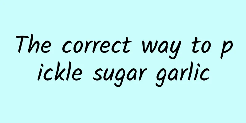 The correct way to pickle sugar garlic