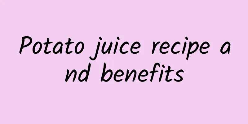 Potato juice recipe and benefits