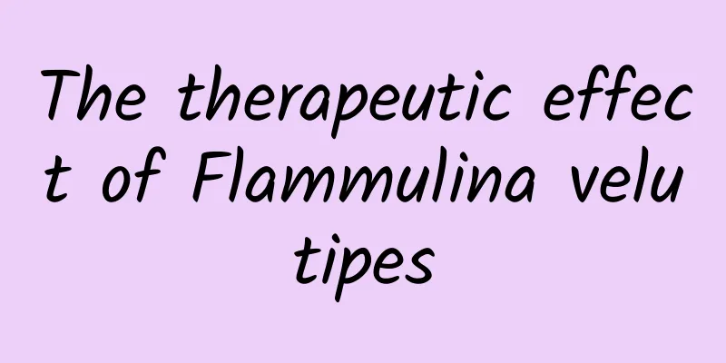 The therapeutic effect of Flammulina velutipes