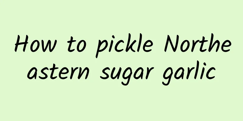 How to pickle Northeastern sugar garlic