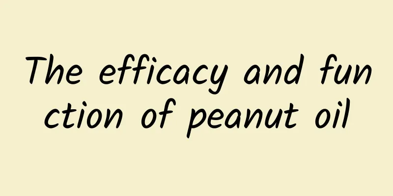 The efficacy and function of peanut oil