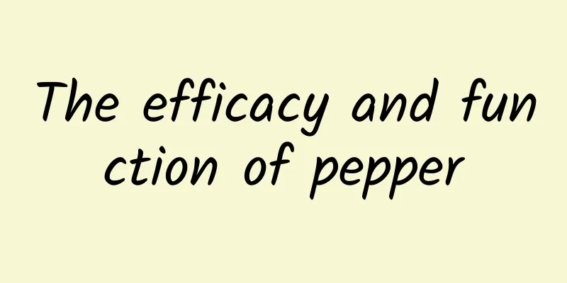 The efficacy and function of pepper