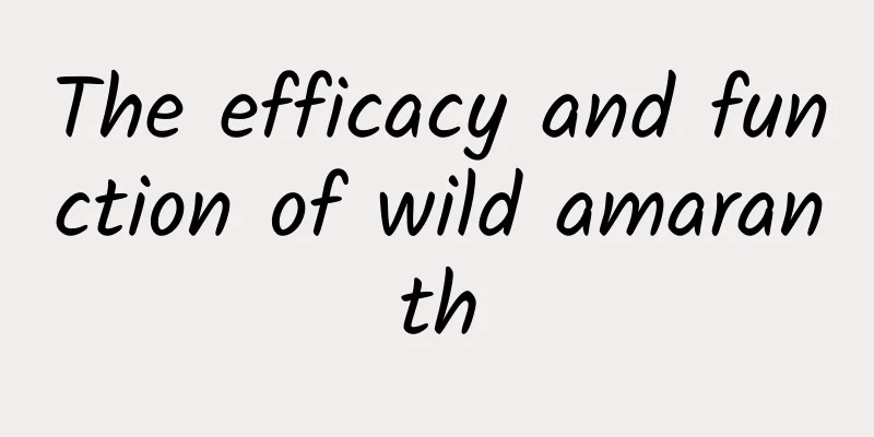 The efficacy and function of wild amaranth