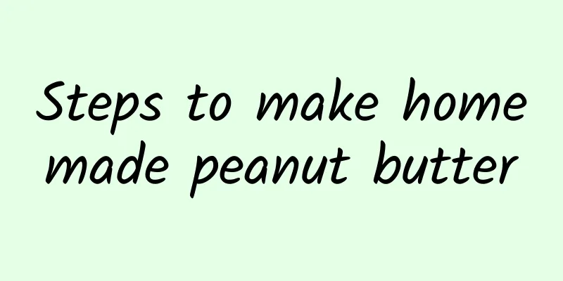 Steps to make homemade peanut butter