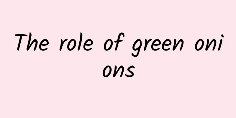 The role of green onions