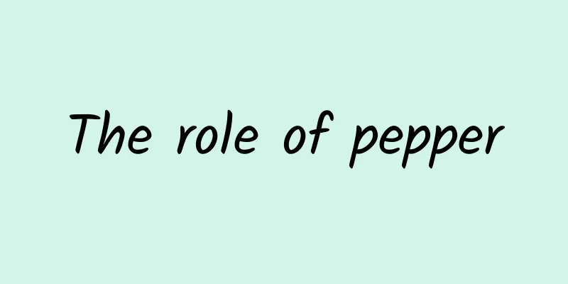 The role of pepper