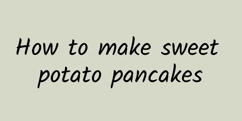 How to make sweet potato pancakes